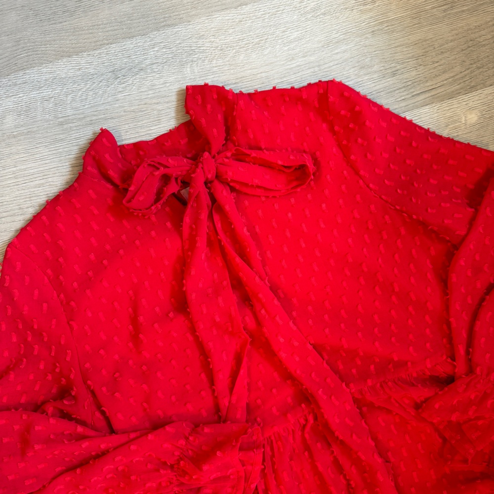 Dainty Jewels Red Maxi Dress